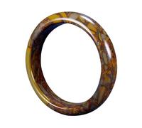 Natural Feng Shui Colorful Jade Bangle Bracelet for Women Genuine Nuwa Stone Fashion Safe and Auspicious Fit 58-62mm