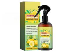 Natural Fertilizer Liquid - Lemon Tree Leaves Growing Sprays | Professional Lemon Tree Spray Fertilizer Mist for Healthy Leaves and Root Growth, Organic Plant Food Spray For Indoor Citrus Trees