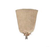 Natural Fiber Burlap Cover Bag for Plants to Reduce Cold Stress While Maintaining Environmental Exchange (40in*47in)