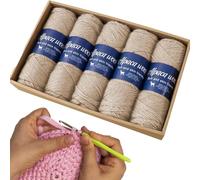 Natural Fibre Yarn Lace Crochet Yarn Warm Warm Alpaca Wool Knitting Yarn Cotton Blend Yarn Multi-Purpose Craft Yarn Fingering Baby Yarn Wool Mixed Yarn Handmade Knitting Yarn High Quality