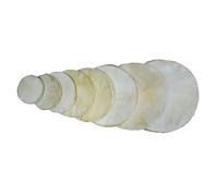 Natural Finish Goat Skin Drum Head | Djembe, Irish Bodhran, Native Frame, Shamanic, Snare Drums, African Drum Heads 8” to 36” (20 Inches)