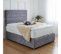 Natural Firm Edge Heritage Platinum Divan Bed - 6000 Platform Top - Sizes Available