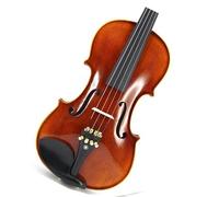 Natural Flamed Hand Made Violin Maple Wood Violin Violino 4/4 3/4 1/2 1/4 Stringed Instruments(Size:3/4)
