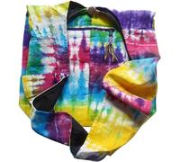 NATURAL FLOW Fair Trade Nepalese Cotton Tie Dye Rainbow Beach Travel Hippy Festival Boho Bag
