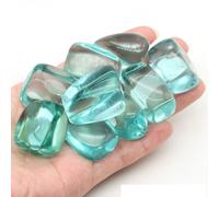 Natural Fluorite Crystals and Quartz Tumbled Stones Bulk Gravel Mineral Specime Home Aquarium Tank Decoration100g