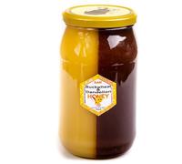 Natural Food Raw Honey - Natural, with no Additives - Unfiltered, not Spun or Heated - Pure, Unprocessed Honey - Authentic Taste - Buckwheat & Dandelion Honey - 10 x 1,1kg