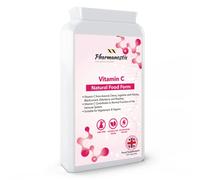 Natural Food Vitamin C 120 Capsules - Immune Support & Fatigue Reduction - Containing Acerola Cherry, Rosehip, Blackcurrant and Elderberry - Gentle & Non-Acidic - Optimum Absorption - UK Manufactured