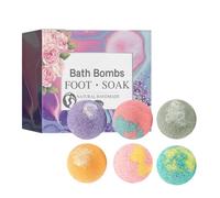 Natural Foot Bombs - Feet Soak Relaxing Bath Ball Handmade - Foot Care Moisturizing Feet Bomb for Chapped Cracked Skin Most Skin Types Bexdug