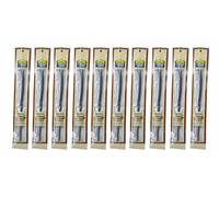 Natural Fresh Moist Vacuum-Packed Olive Miswak (10 Sticks) - Tooth Whitener and Gum Care with Natural Flavor