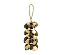 Natural Fruit Shell Handbell, Melody of A Stream, A Natural Musical Instrument for Meditation And Sound Therapy,D