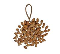 Natural Fruit Shell Rattle Sound Beam, Bracelet And Anklet Accompaniment To Musical Instruments, Sound Healing,H