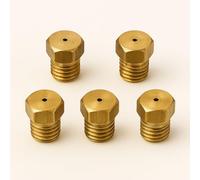 Natural Gas Jet Set - 5 Burner Hob Injector Nozzle Conversion Kit Inc 5kw Burner 1 x 72 2 x 97 1 x 115 1 x 171