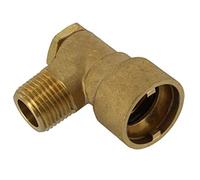 NATURAL GAS & LPG OVEN COOKER FITTING 1/2" ANGLED BAYONET PUSH LOCK CONNECTOR FOR OLD STYLE THICK COOKER HOSES