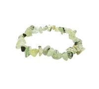 Natural Gem Stone Irregular Crystal Stretch Chip beads Nuggets Bracelets Bangles Quartz Wristband For Women (Metal Color : Amethyst)