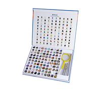 Natural Gems Collection Geology Educational Kit Rock Book for Classroom