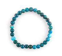 Natural Gemstones Round Beads Energy Power Crystal Chakra Reiki Healing Elastic Stretch Bracelet 7.5 Inch Unisex, Good Gift.