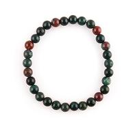 Natural Gemstones Round Beads Energy Power Crystal Chakra Reiki Healing Elastic Stretch Bracelet 7.5 Inch Unisex, Good Gift.