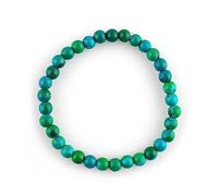 Natural Gemstones Round Beads Energy Power Crystal Chakra Reiki Healing Elastic Stretch Bracelet 7.5 Inch Unisex, Good Gift.