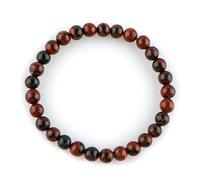 Natural Gemstones Round Beads Energy Power Crystal Chakra Reiki Healing Elastic Stretch Bracelet 7.5 Inch Unisex, Good Gift.