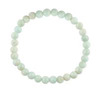 Natural Gemstones Round Beads Energy Power Crystal Chakra Reiki Healing Elastic Stretch Bracelet 7.5 Inch Unisex, Good Gift.