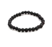 Natural Gemstones Round Beads Energy Power Crystal Chakra Reiki Healing Elastic Stretch Bracelet 7.5 Inch Unisex, Good Gift.