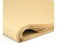 Natural Gift Wrapping Tissue for Arts & Craft - Coloured Tissue, 75cm x 50cm, 20 Sheets: Eco-Friendly for All Occasions