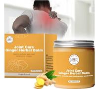 Natural Ginger Herbal Balm,Joint Care Cream, Pure Natural Ginger Herbal Balm,Body Massage Cream Natural, Naturals Relax and Unwind Balm, for Adults, Elder (1pcs)