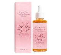 Natural Glow Enhancer, Gradual Tan Drops, Skin Care with Moisture Boost, Bronzing Support with Soft Finish, 1.22x1.22x4.96inch Cosmetic Utility, Sunless Self Tanner for Vacation Routine