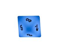 Natural Glow-in-The-Dark Gemstone Dice - Hand-Carved D4 D6 D8 D10 D12 D20 Percentile or 7PCS Polyhedral Set for DND & RPG Games(D8Face)