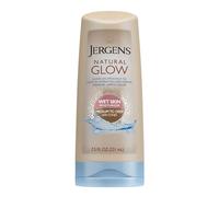 Jergens Natural Glow In-shower Moisturizer, Medium to Tan Skin Tone, 7.5 Ounce Wet Skin Lotion, Locks in Hydration with Gradual, Flawless Color