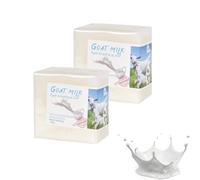Natural Goats Milk Soap,Moisturising Solid Soaps for Milk Skincare, Gentle Facial Cleanser and Moisturizer Exfoliating Soap,Handmade Soaps for Bathing Shower Washing,for Dry and Sensitive Skin (2)
