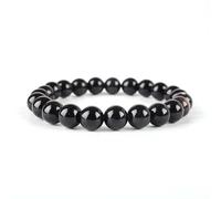 Natural " Golden Obsidian " Gemstone 8mm Round Beaded Unisex Stretch Bracelet Healing Gemstone Waterproof Bracelet , Durable And Comfort For Dailywear Handmade Bracelet to help release negative energy