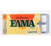 ELMA Sugar Free Greek Chewing Gum with Natural Chios Resin Gum Mastic and Mastiha Oil - 5 x 10-Packs