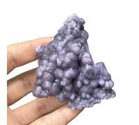 Natural Grape Agate Mineral Specimen Quartz Cluster Raw Stone Rough Polished Energy Healing Home Ornament Gift ,90
