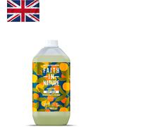 Natural Grapefruit & Orange Body Wash - 5L Refill for Energizing Cleansing