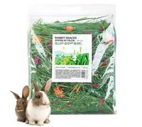 Natural Grass Hay, Healthy Food Hamsters, 11.81x11.81x2.36 Inches, Safe and Digestive-Friendly, Gerbils Chinchillas Nourishment, Bunny Food for Small Animal Pets