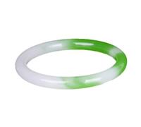 Natural Green And White S For Women - Jade Lucky Braceletsnatural Green And White S For Women - Jade Lucky Bracelets,Vert_53 Mm