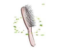 Natural Hair Brush - Needle Nylon PC 15x3.5cm | Pel-o D-e Travel Brushes For Women Men Kids Curly Wet Dry Thick Straight Long H-air | The Comb Massager Dee Head Desingre