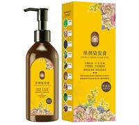 Natural Hair Dye for Women - Natural Plant Extract Non Damage Hair Dye - Plant-Based Gentle Coloring Shampoo Cream for Friends Husband Wife Boyfriend Girlfriend