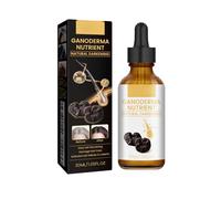 Natural Hair Grey Reverse Essence,Gray Serum Hair Oil,Serum Nourishment,Black Ganoderma Lucidum White To Black Darkening Liquid,Natural Blackening,More Confident Looks,30ML