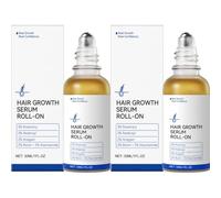 Natural Hair Growth Oil & Scalp Serum for Thicker, Ha/ir Fall Control Serum Stimulates Hai/r Follicles, Strengthens Roots & Hydrates Scalp, 30ml