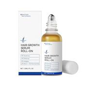 Natural Hair Growth Oil & Scalp Serum for Thicker, Ha/ir Fall Control Serum Stimulates Hai/r Follicles, Strengthens Roots & Hydrates Scalp, 30ml