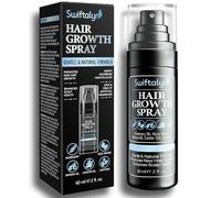 Natural Hair Growth Spray Serum for Men: Hair and Scalp Oil with Rosemary, Batana Oil, Rice Water, Castor Oil, Caffeine, Biotin - Effective Hair Thickening and Hair Loss Treatment for Men 60ml