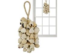 Natural Hand Shaker, Stress Relief Meditation, Wooden Portable Relaxation Tool, Mindfulness Rattle for Outdoor Women Men Meditate, Bedroom Living Room Balcony Studio Porch and Garden Use