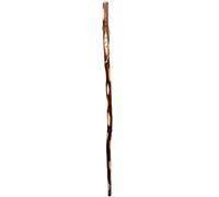 Natural Hardwood Hiking Stick for Children (Paw Prints & Strap), 36-inch (1-pc) by Wilcor International Inc
