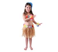Natural Hawaiian costume for girls