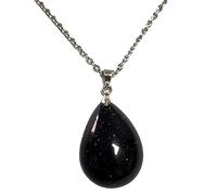 Natural Healing Crystal Stone Necklace - Birthstone Pendant Necklace for Women Girls - Promotes Healing, Balance, Meditation, Divination, Give You Mental Strength