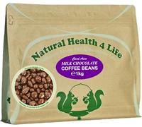 Natural Health 4 Life Carol Anne Confectionery Milk Chocolate Coffee Beans 1 kg in Resealable Pouch (1 Pouch)