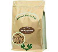 Natural Health 4 Life Light Walnut Halves 1kg Resealable Pouch, High in Protein and Fibre, Vegan and Gluten Free Nuts for Snacking, Baking and Cooking (1 Pouch)