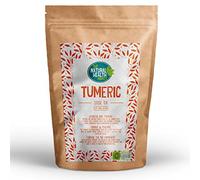Natural Health Market Organic Turmeric Loose Leaf Tea 200g | 100% Whole Turmeric Root | Soil Association Certified Organic | Vegan Herbal Tea Gift | Climate Pledge Friendly